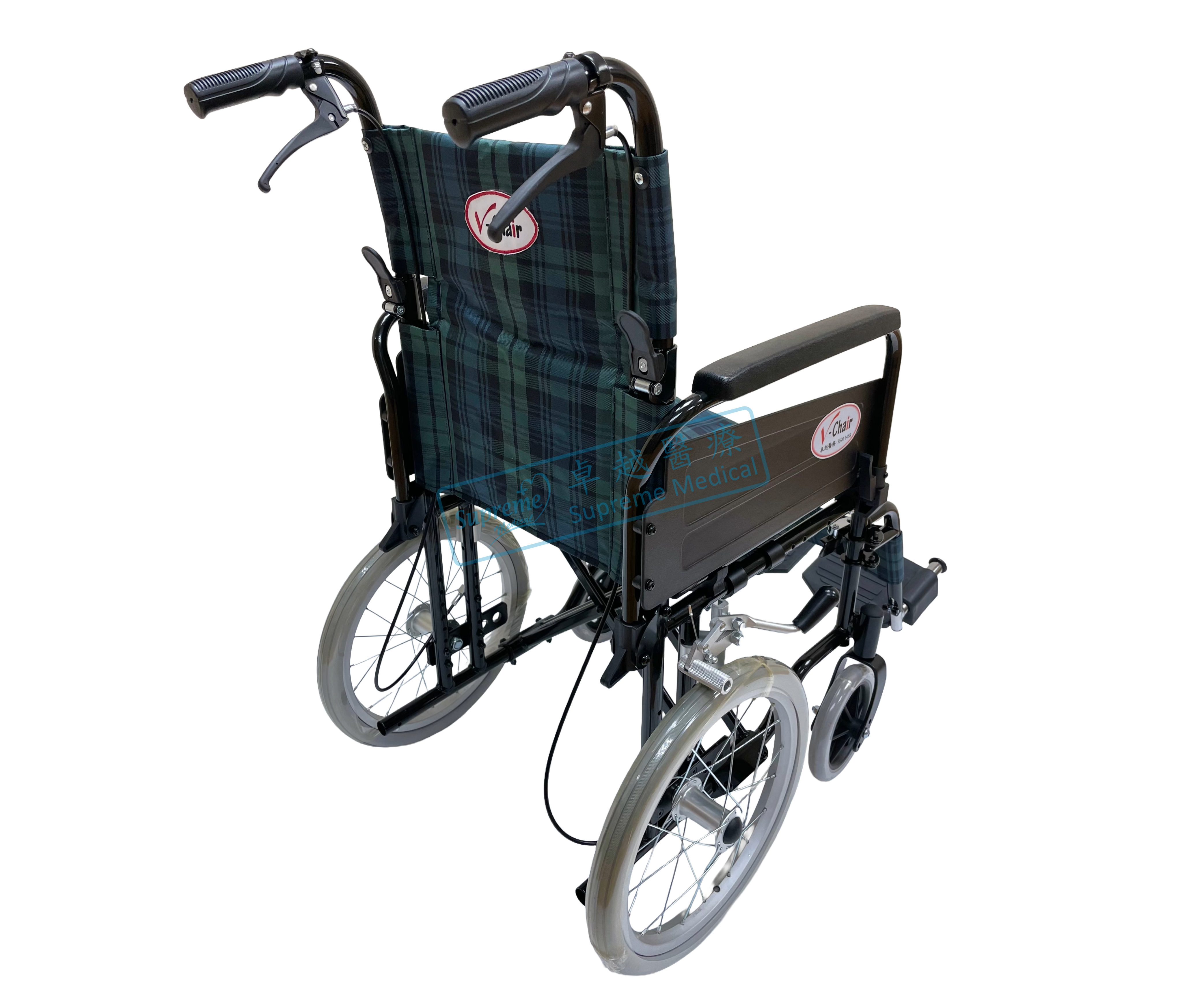 Folding Back Wheelchair