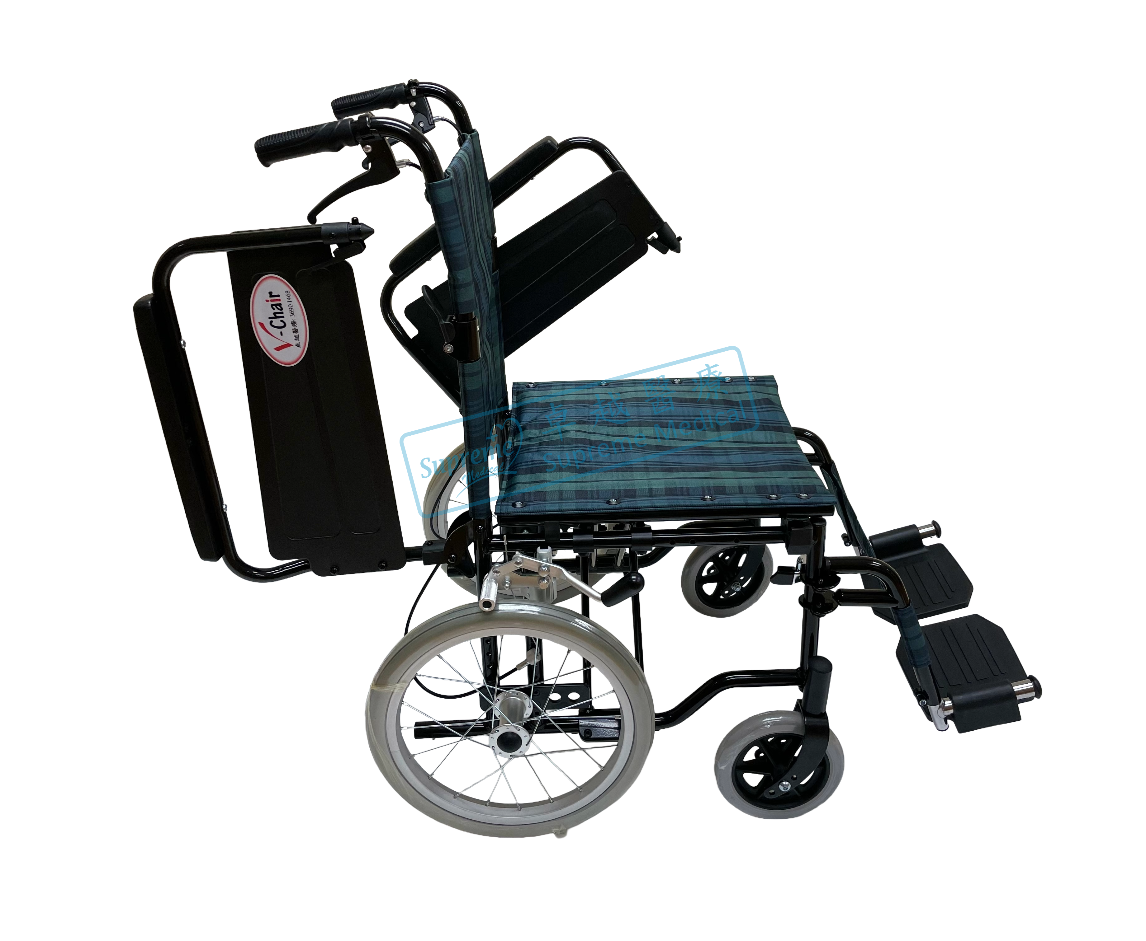 Folding Back Wheelchair
