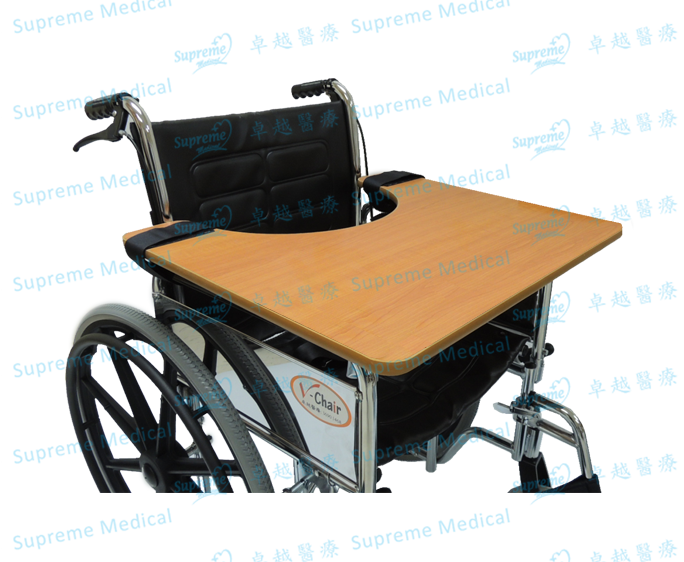 Wooden Wheelchair Tray