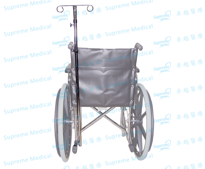 Wheelchair IV Pole